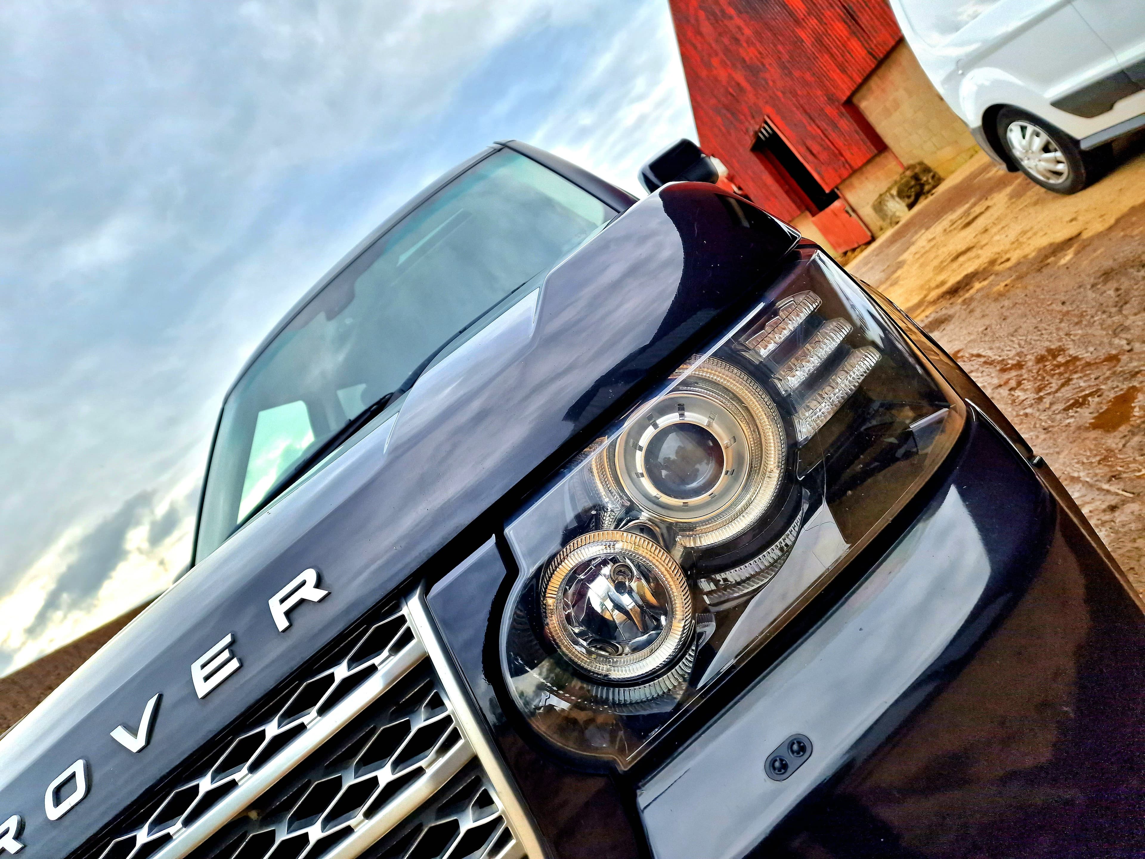 Headlight Restoration — Range Rover Westminster — Blue Horizon Detailing result