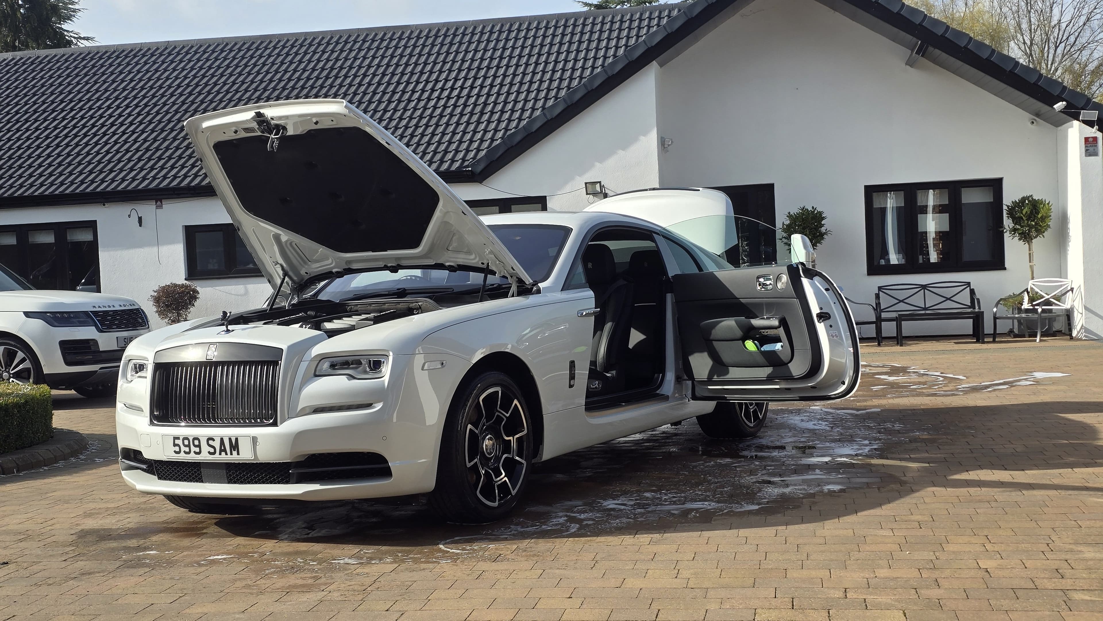Blue Horizon Detailing — premium mobile car detailing service on a Rolls-Royce in Warwickshire